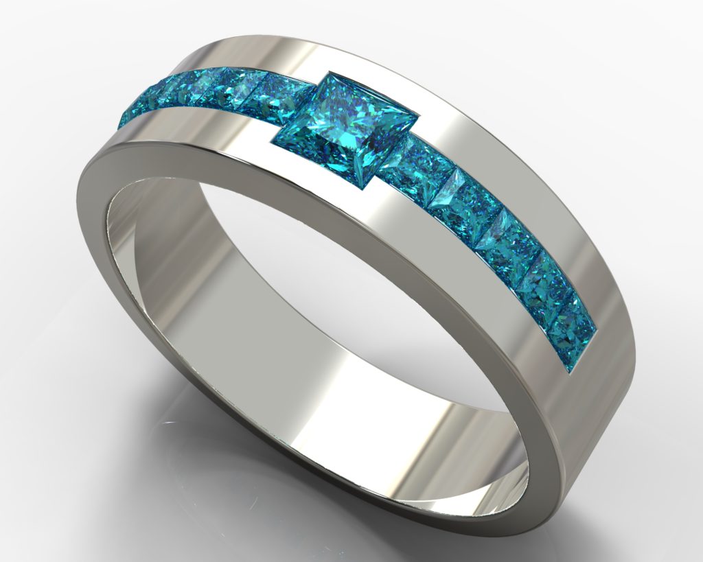 White Gold Roebling Ring