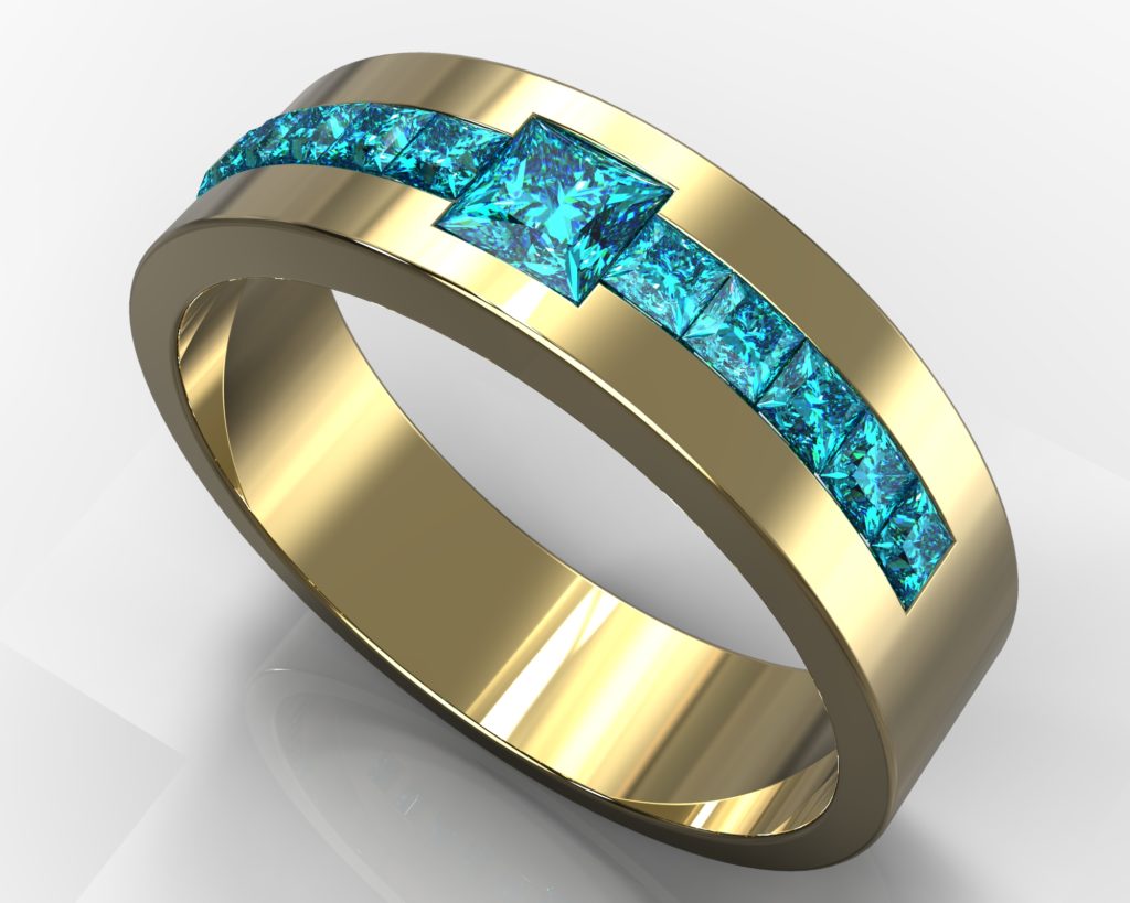 Yellow Gold Roebling Ring