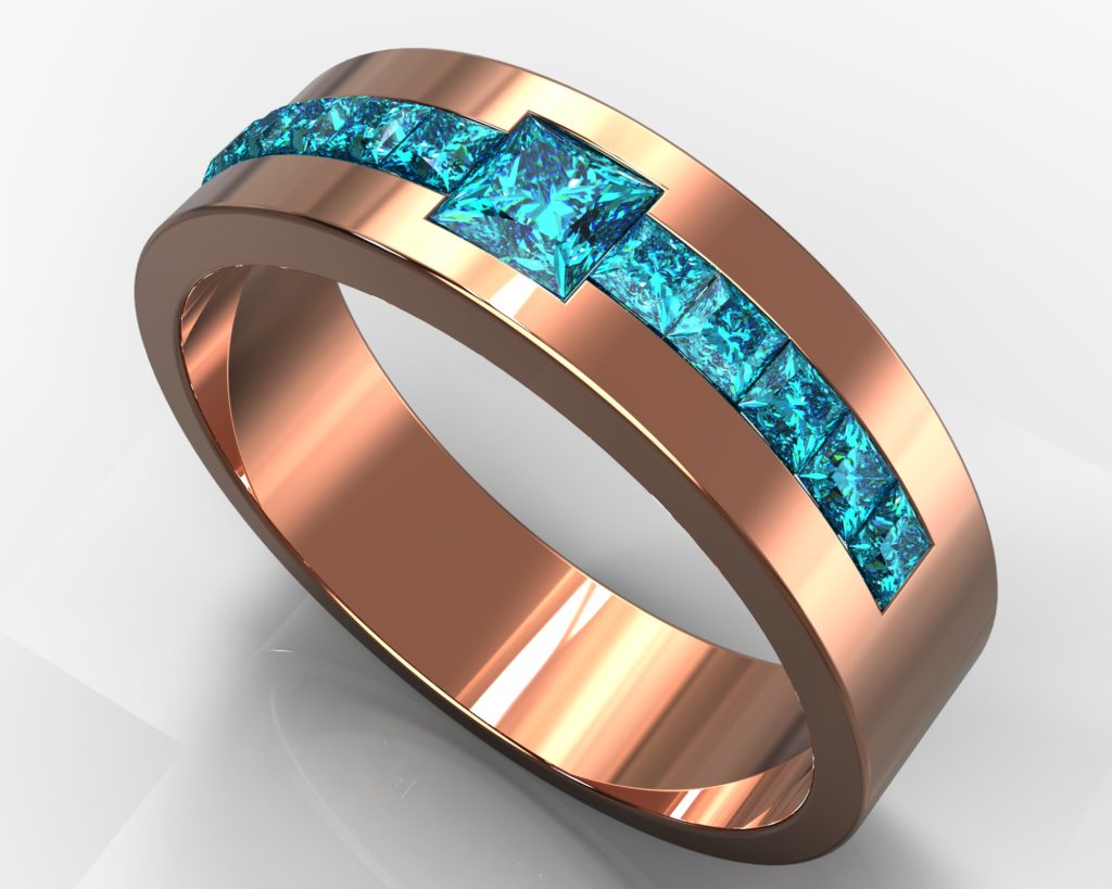 Rose Gold Roebling Ring