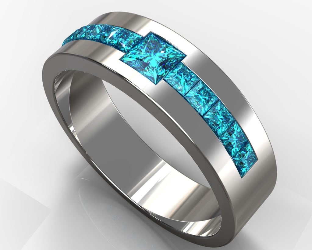 Platinum Roebling Ring