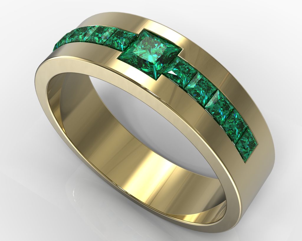 Yellow Gold Roebling Ring