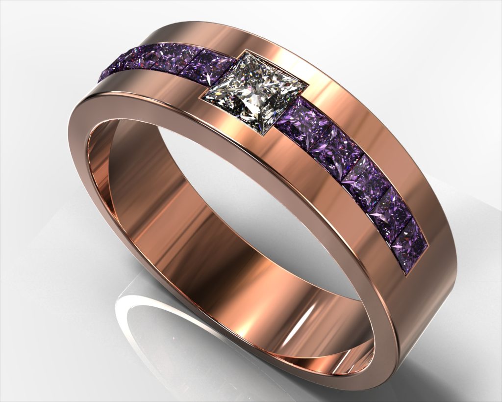 Rose Gold Roebling Ring