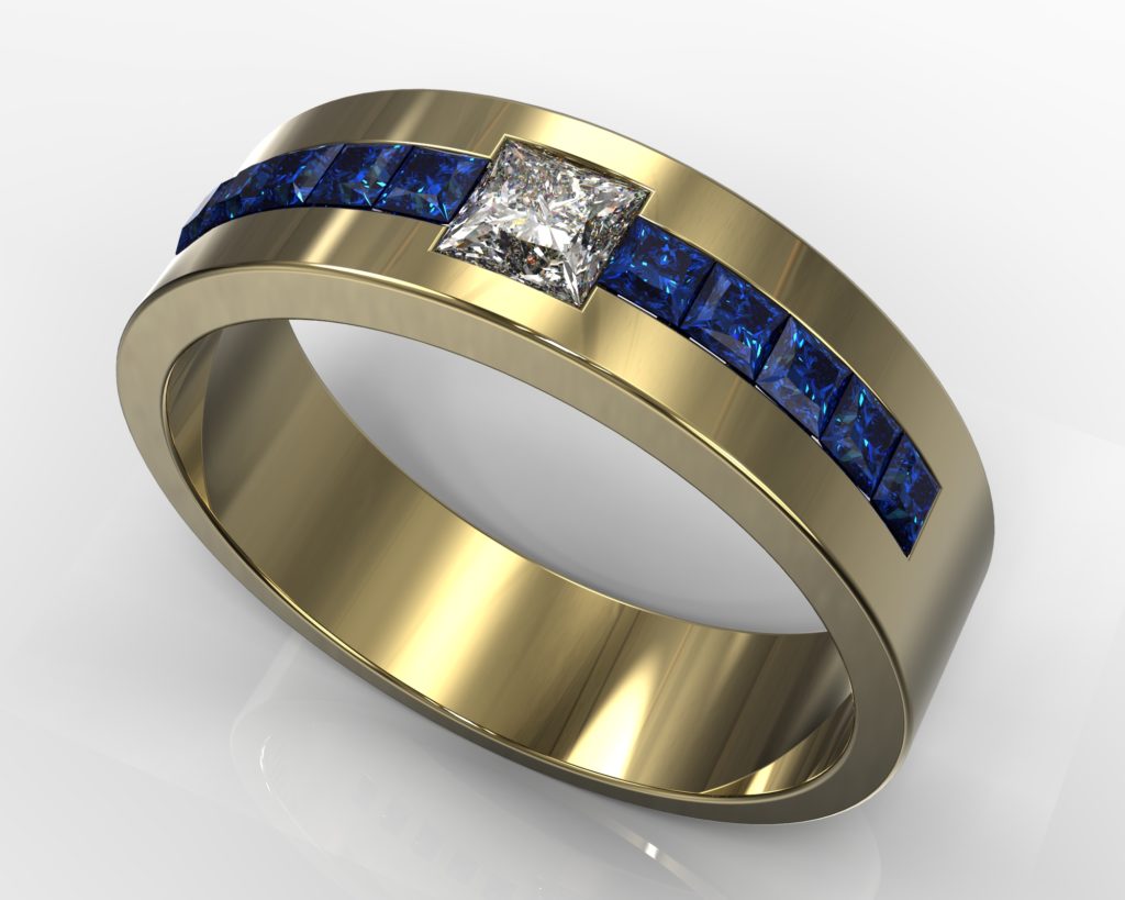 Yellow Gold Roebling Ring