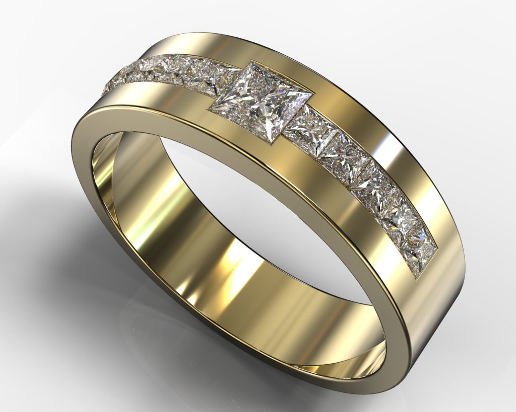 Yellow Gold Roebling Ring
