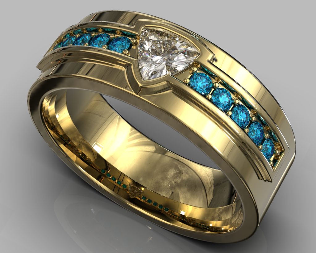 Yellow Gold Dostoevsky Ring