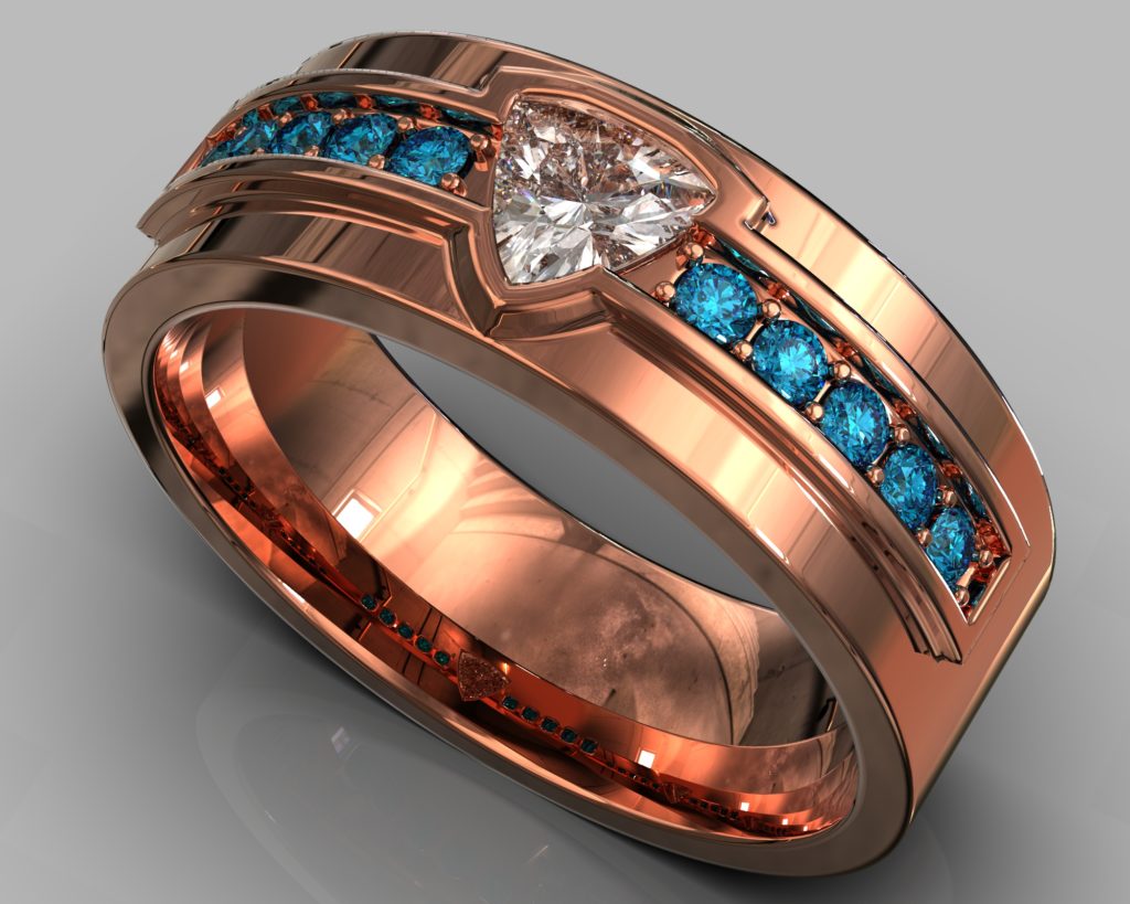 Rose Gold Dostoevsky Ring