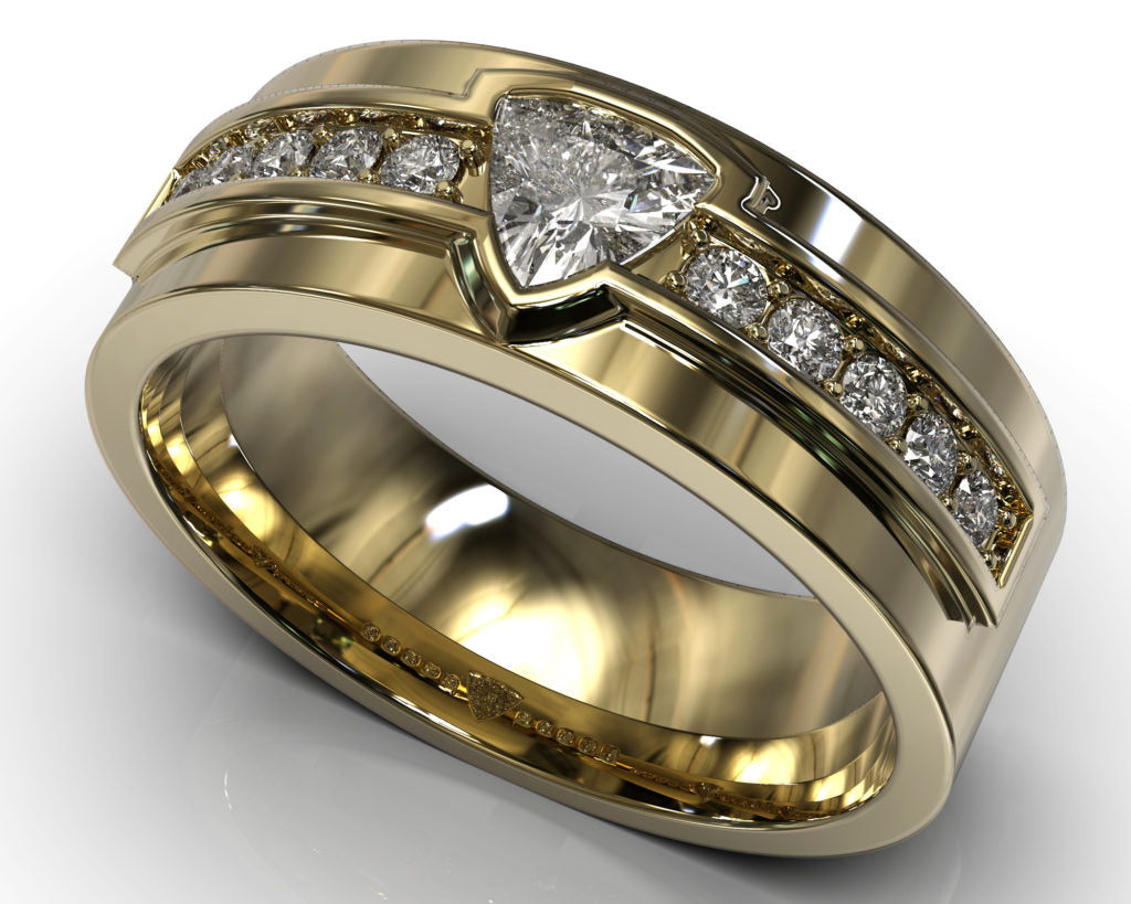 Yellow Gold Dostoevsky Ring