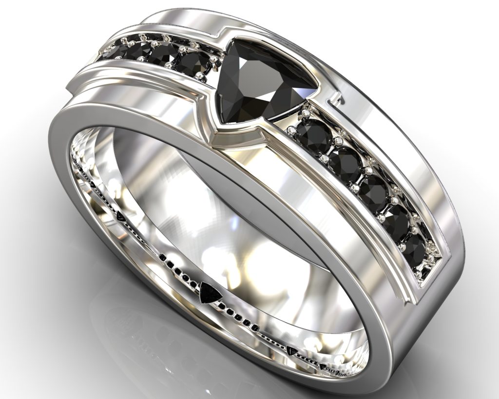 Platinum Dostoevsky Ring
