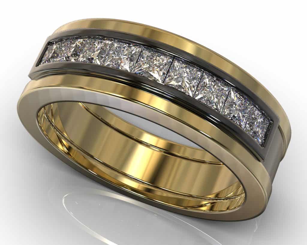 Yellow Gold Confucius Ring