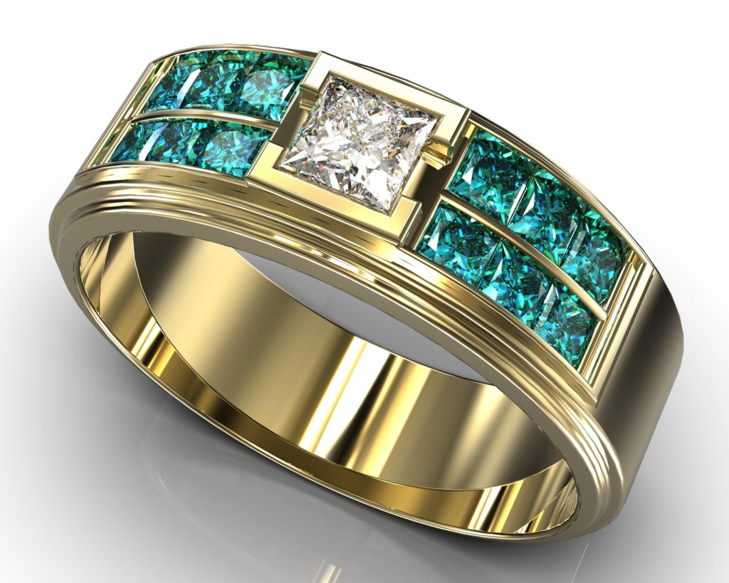 Yellow Gold Nietzsche Ring