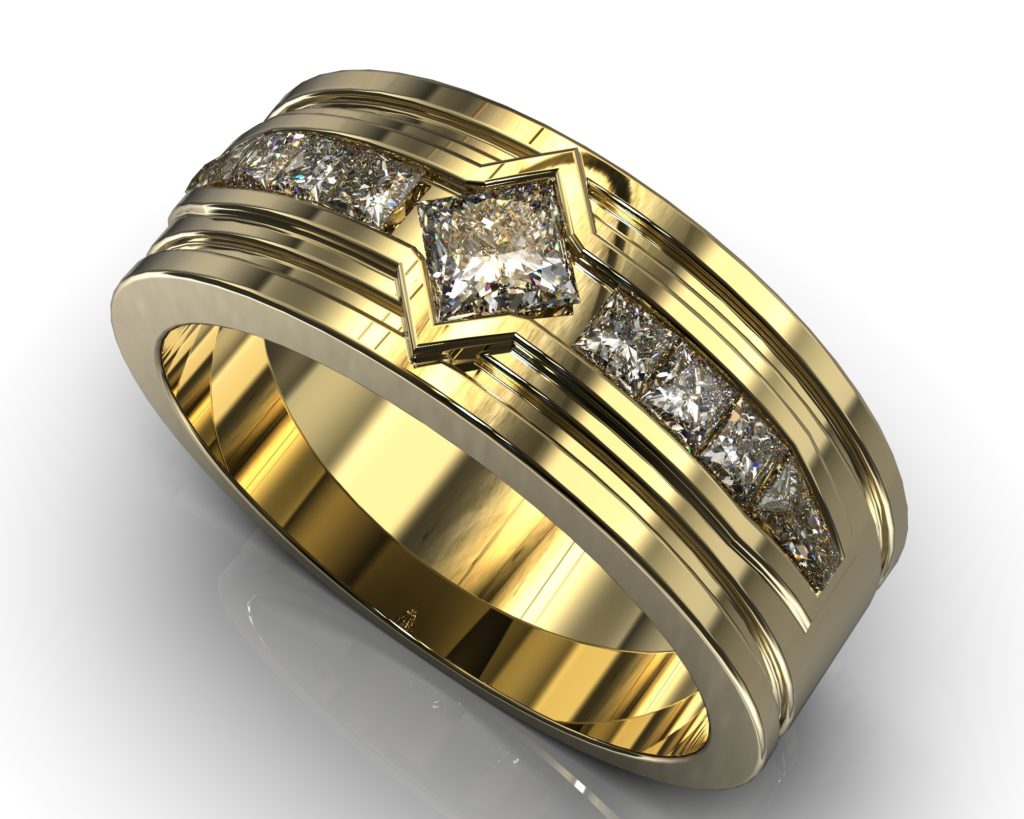 Yellow Gold Rodin Ring