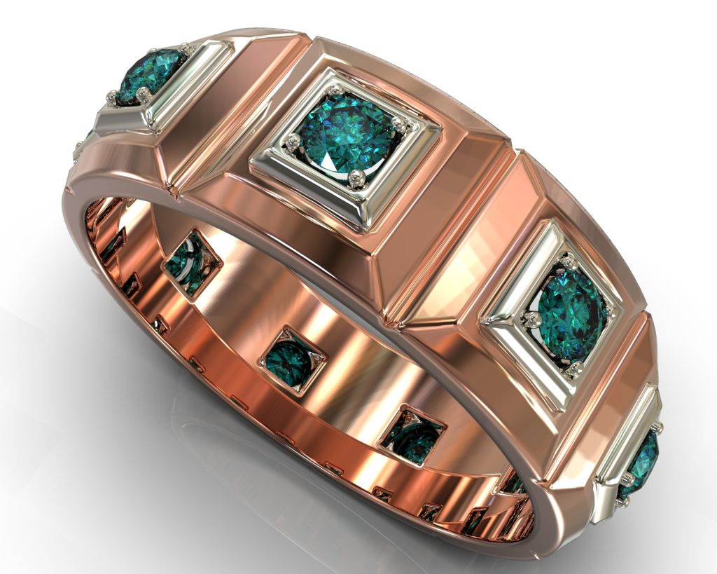 Rose Gold Shakespeare Ring
