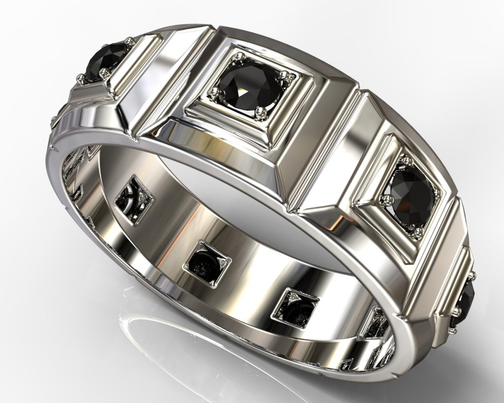 Platinum Shakespeare Ring