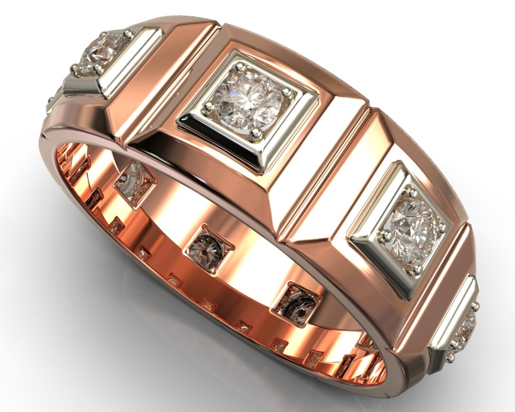 Rose Gold Shakespeare Ring