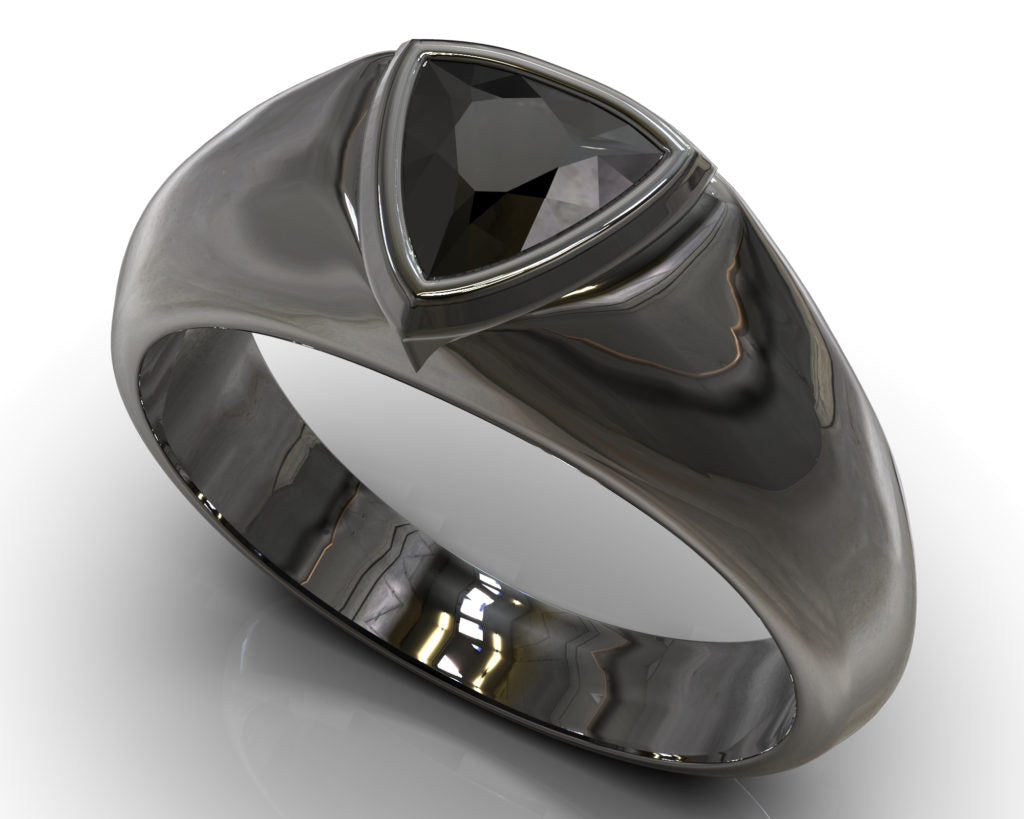 Black Gold Pushkin Ring