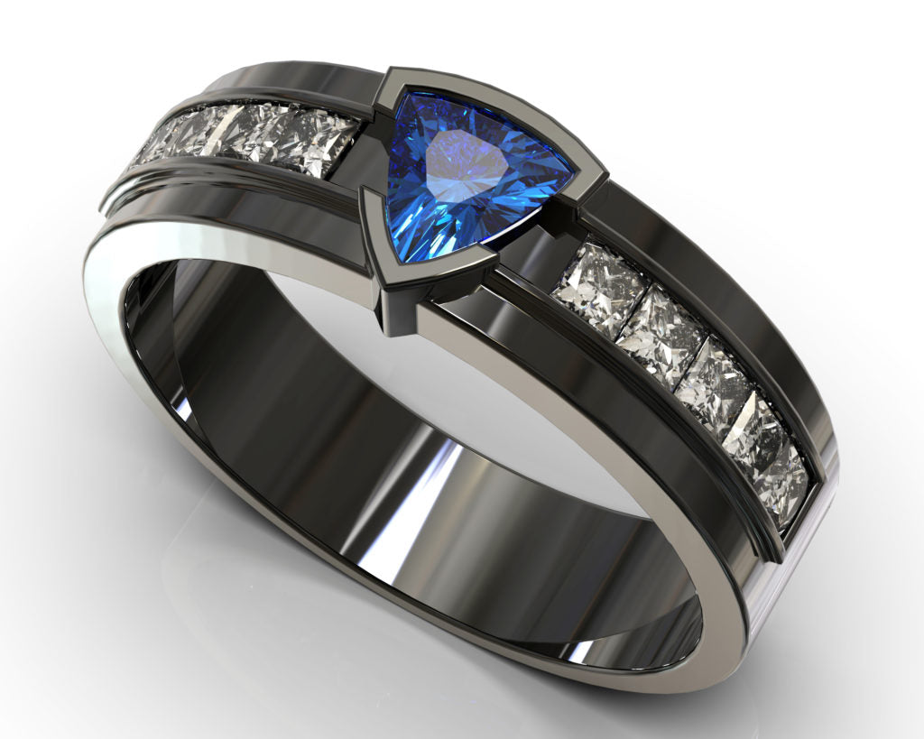 Black Gold Solomon Ring