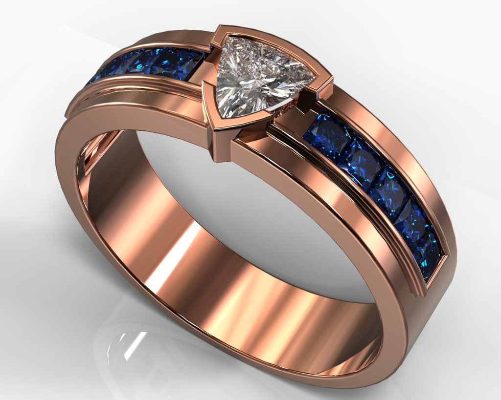 Rose Gold Solomon Ring