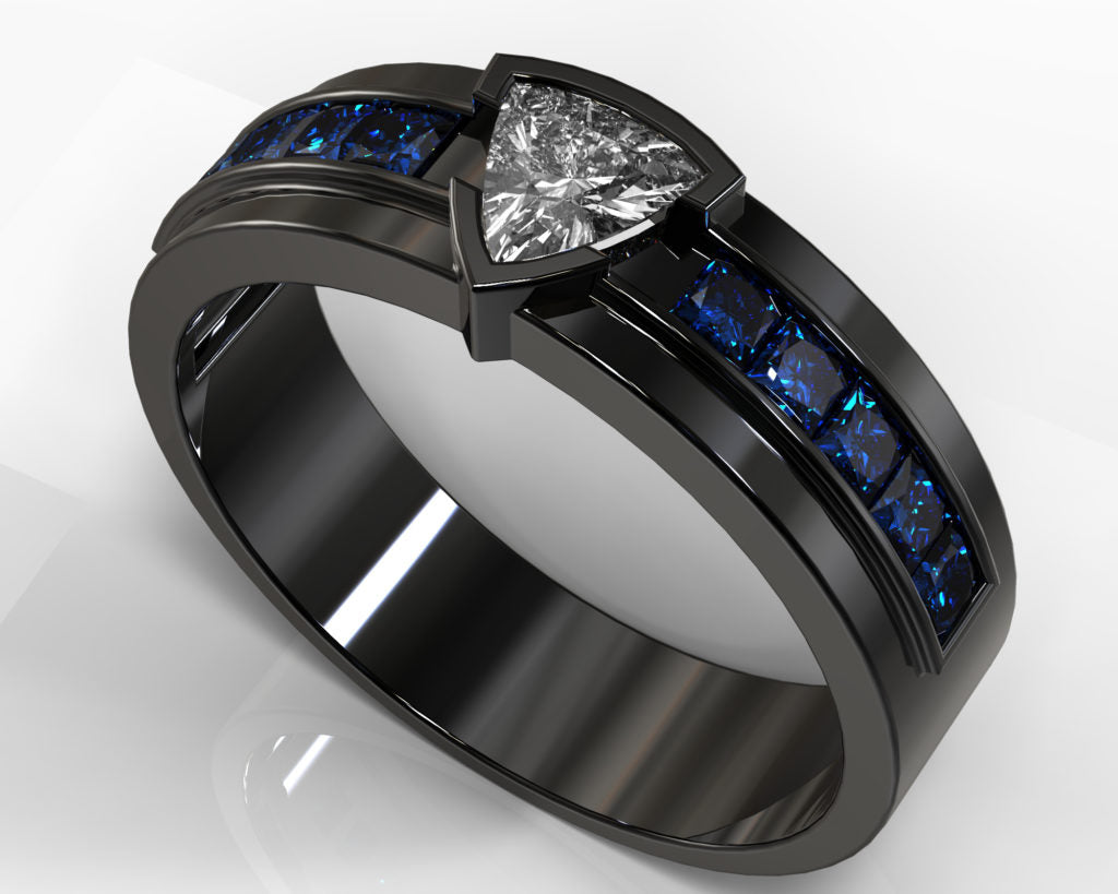 Black Gold Solomon Ring