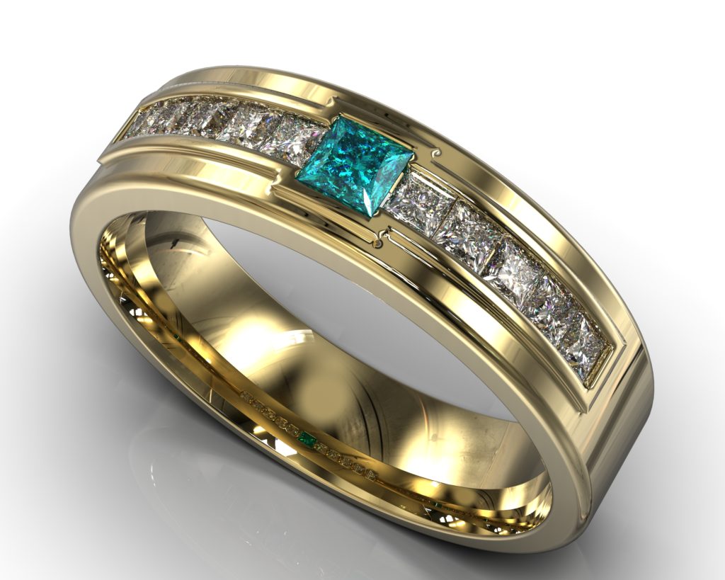 Yellow Gold Rousseau Ring