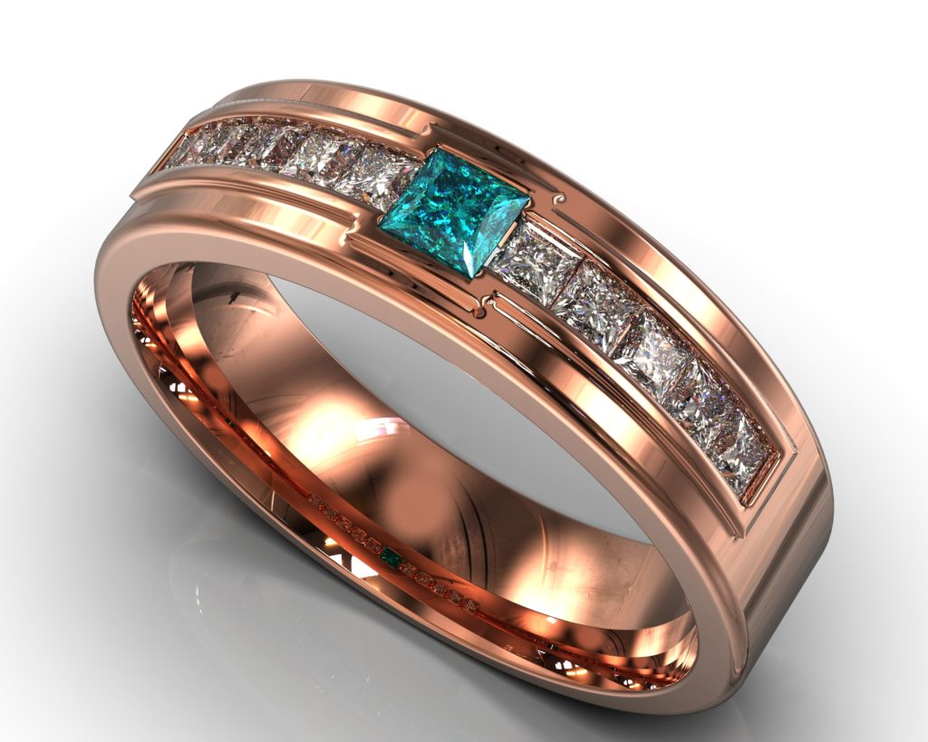 Rose Gold Rousseau Ring