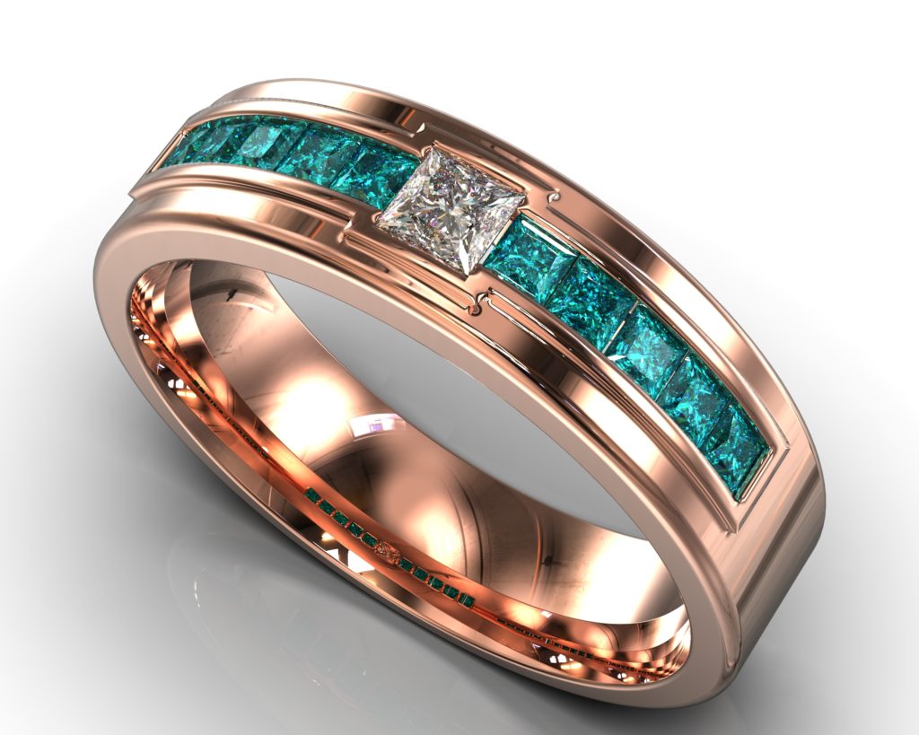 Rose Gold Rousseau Ring