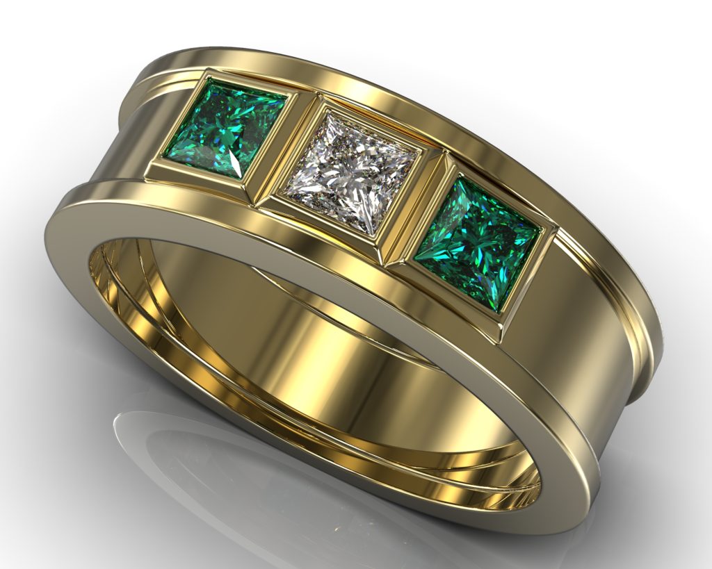 Yellow Gold Edward Ring