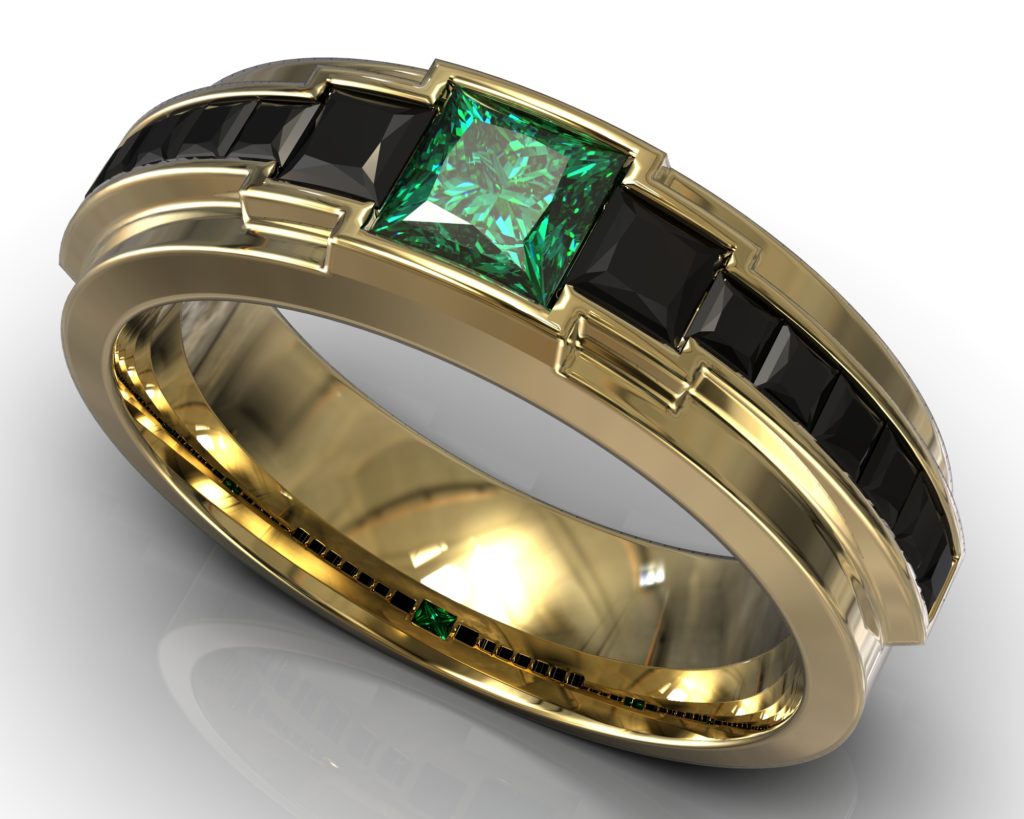 Yellow Gold Allan Ring