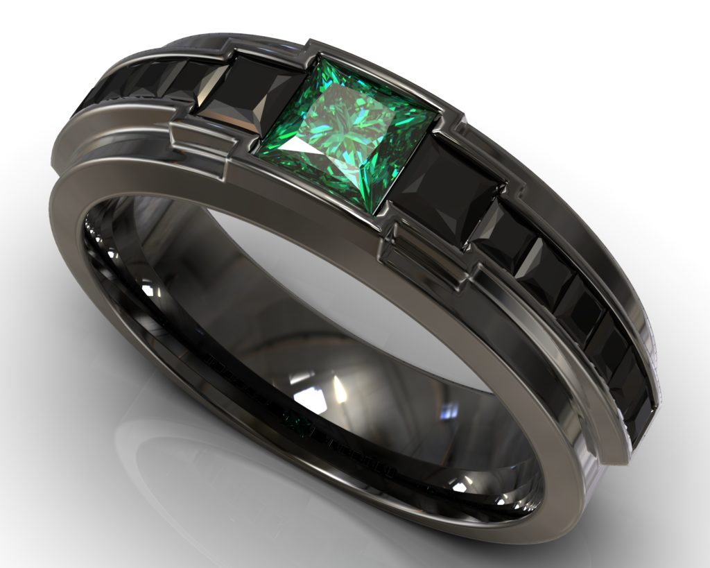 Black Gold Allan Ring