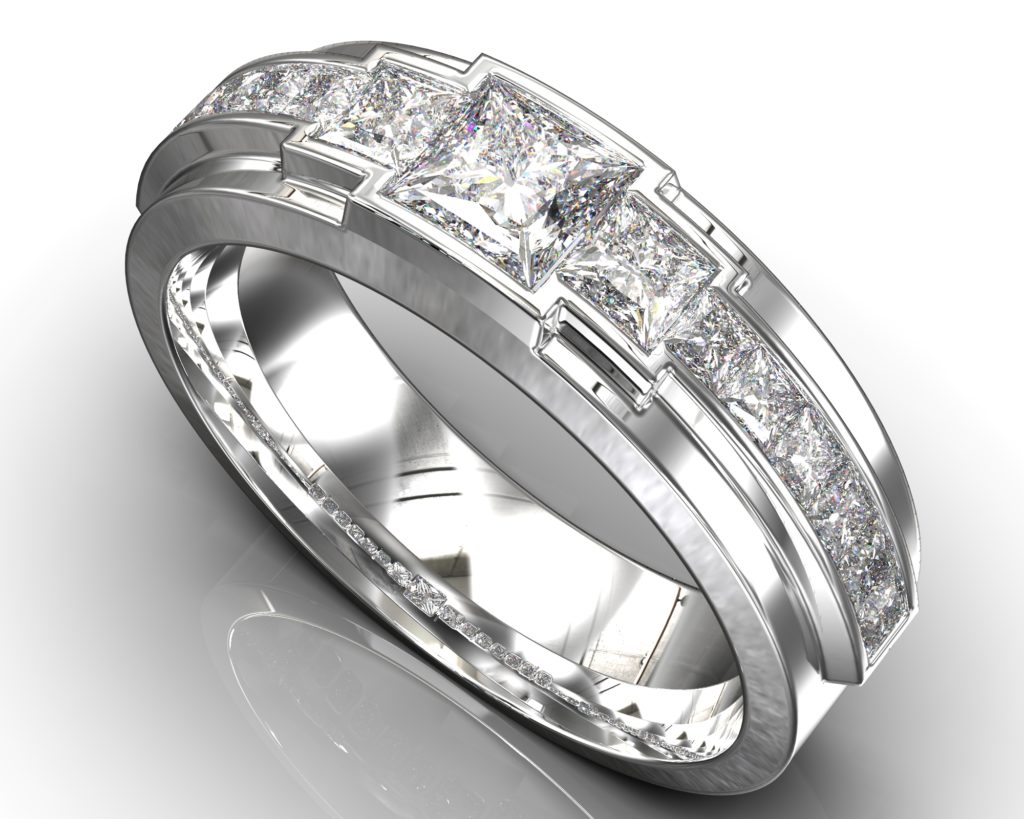 Platinum Allan Ring