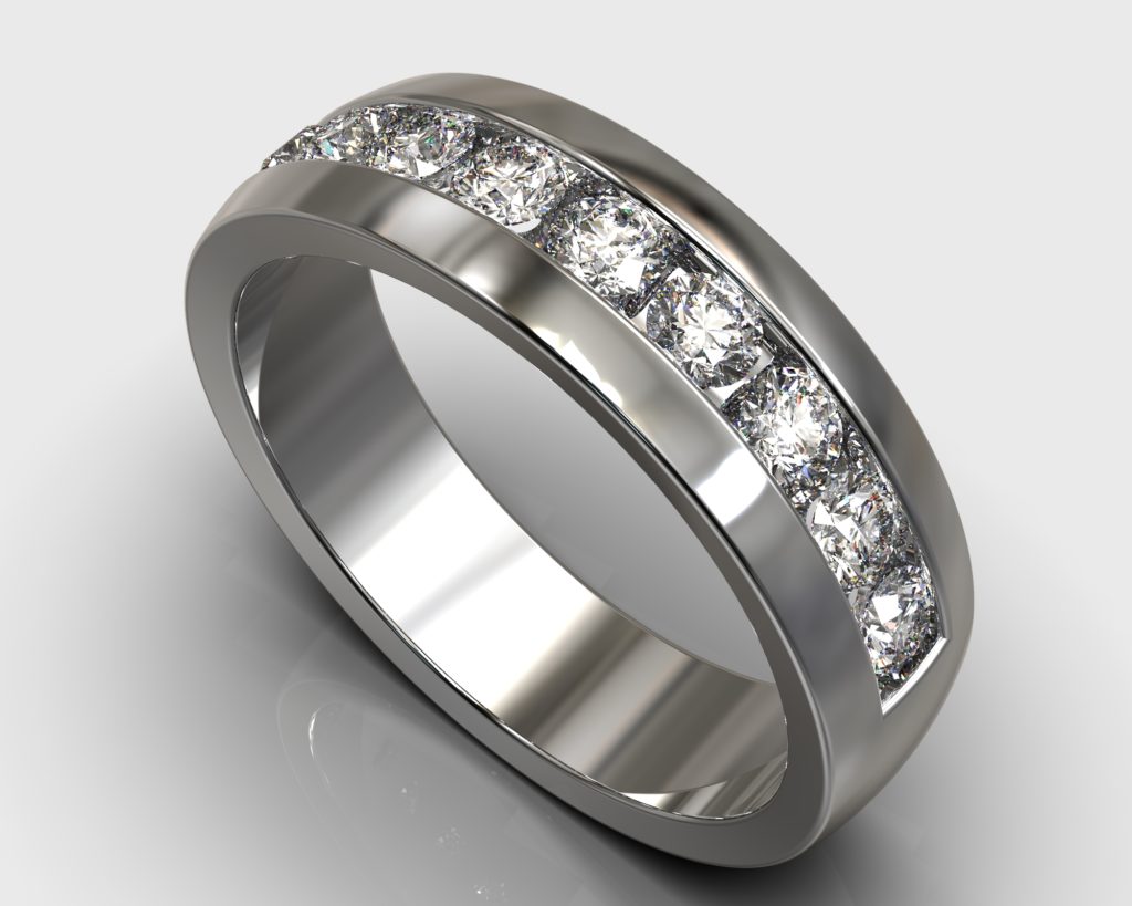Platinum Matisse Ring