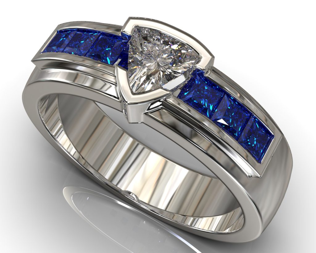 Platinum Augustus Ring