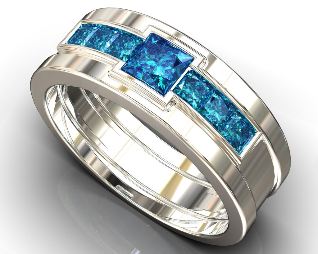 Platinum Charlemagne Ring