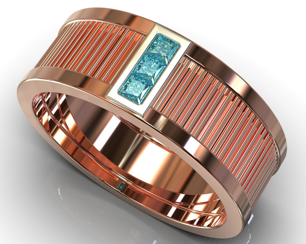 Rose Gold Whitman Ring