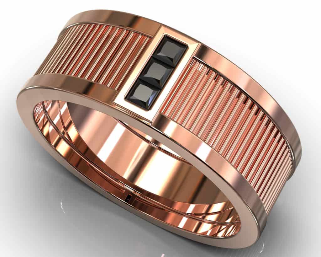 Rose Gold Whitman Ring