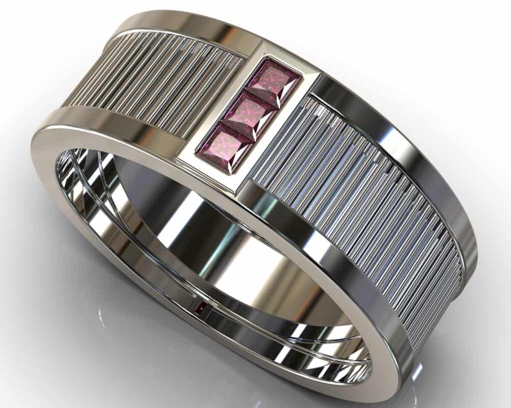 Platinum Whitman Ring