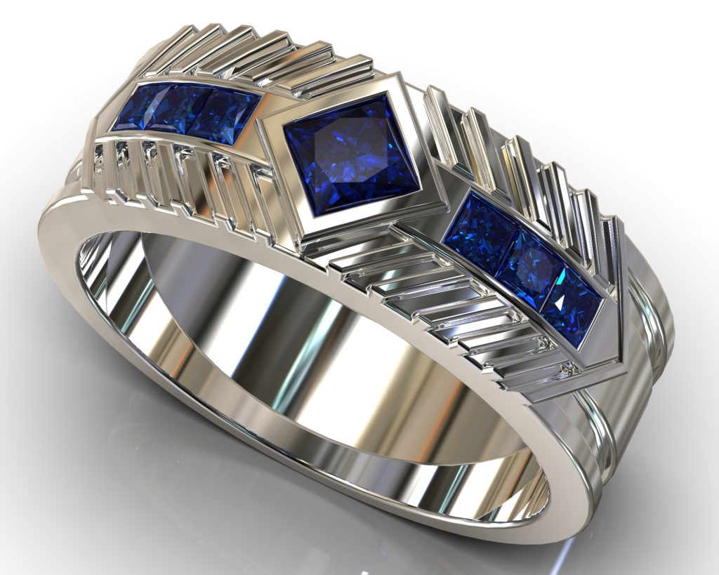 White Gold Waldo Ring