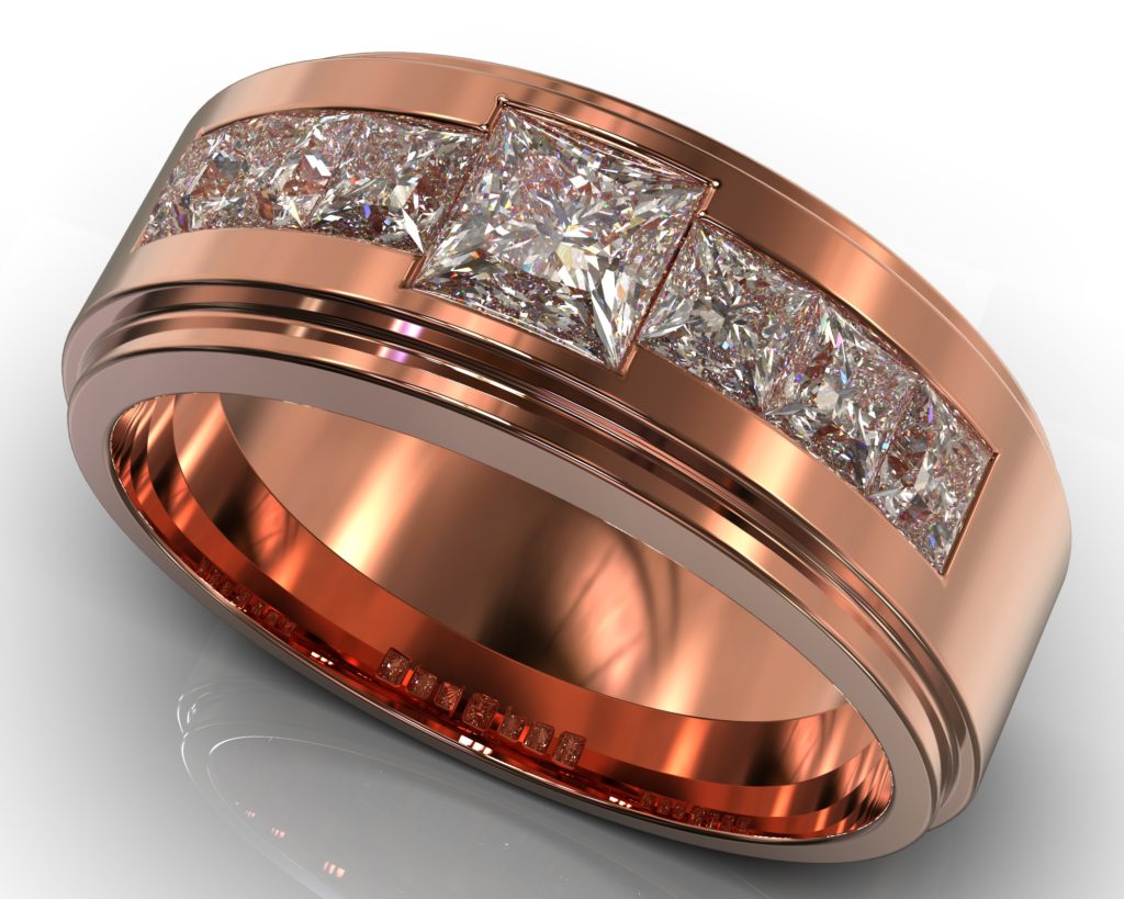 Rose Gold León Ring
