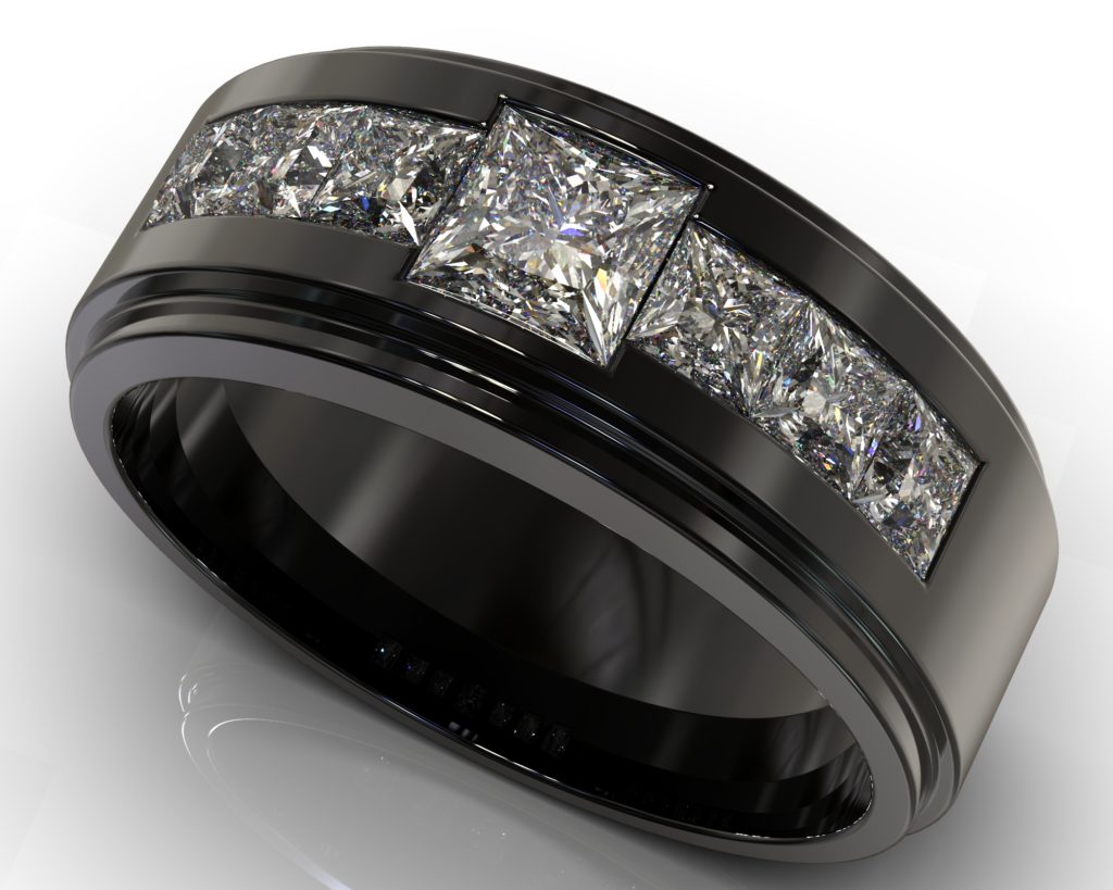 Black Gold León Ring