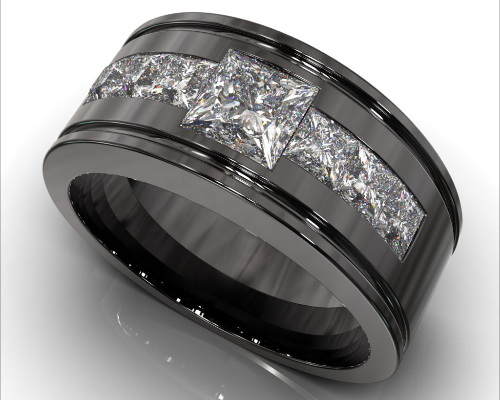 Black Gold Caesar Ring