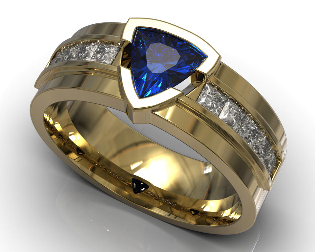 Yellow Gold Columbus Ring