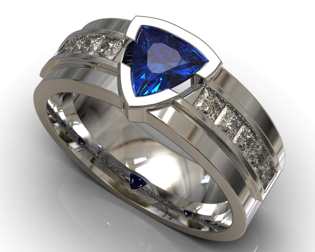 Platinum Columbus Ring