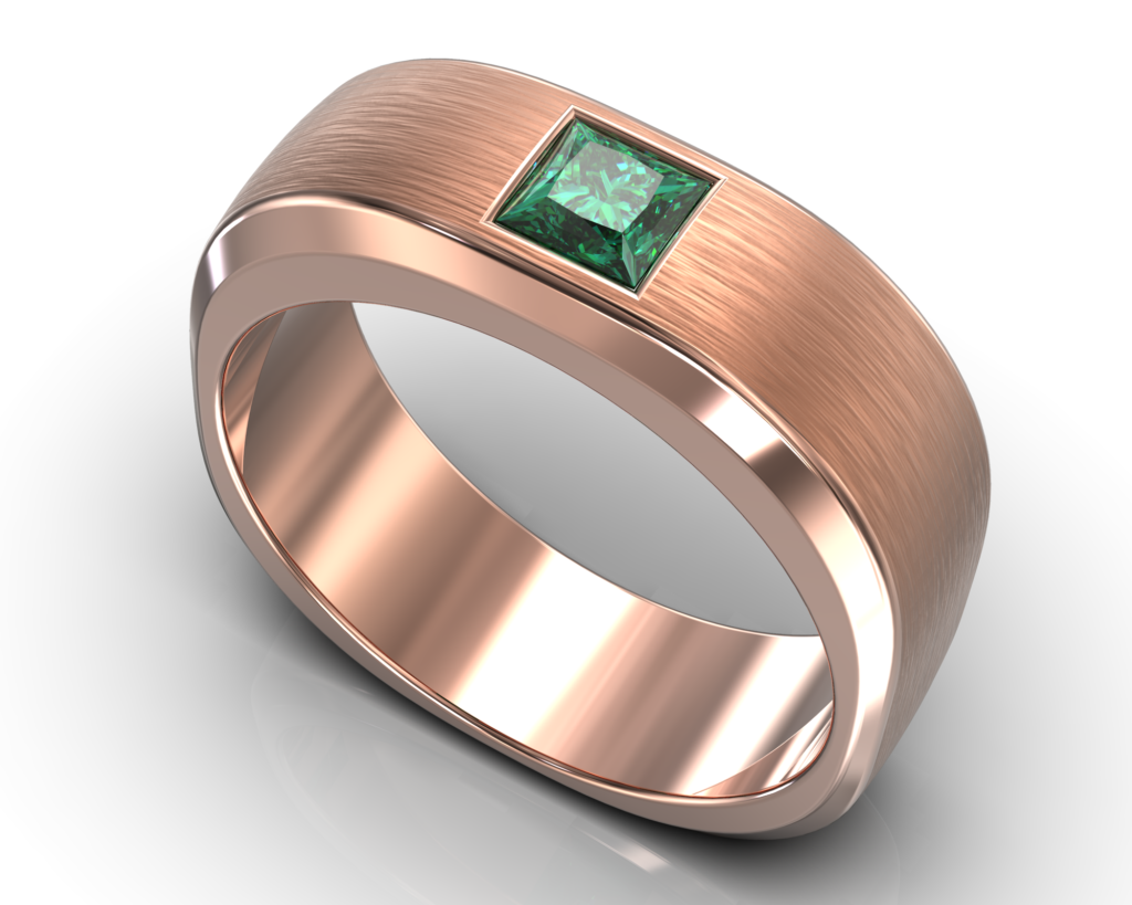 Rose Gold Edward Ring