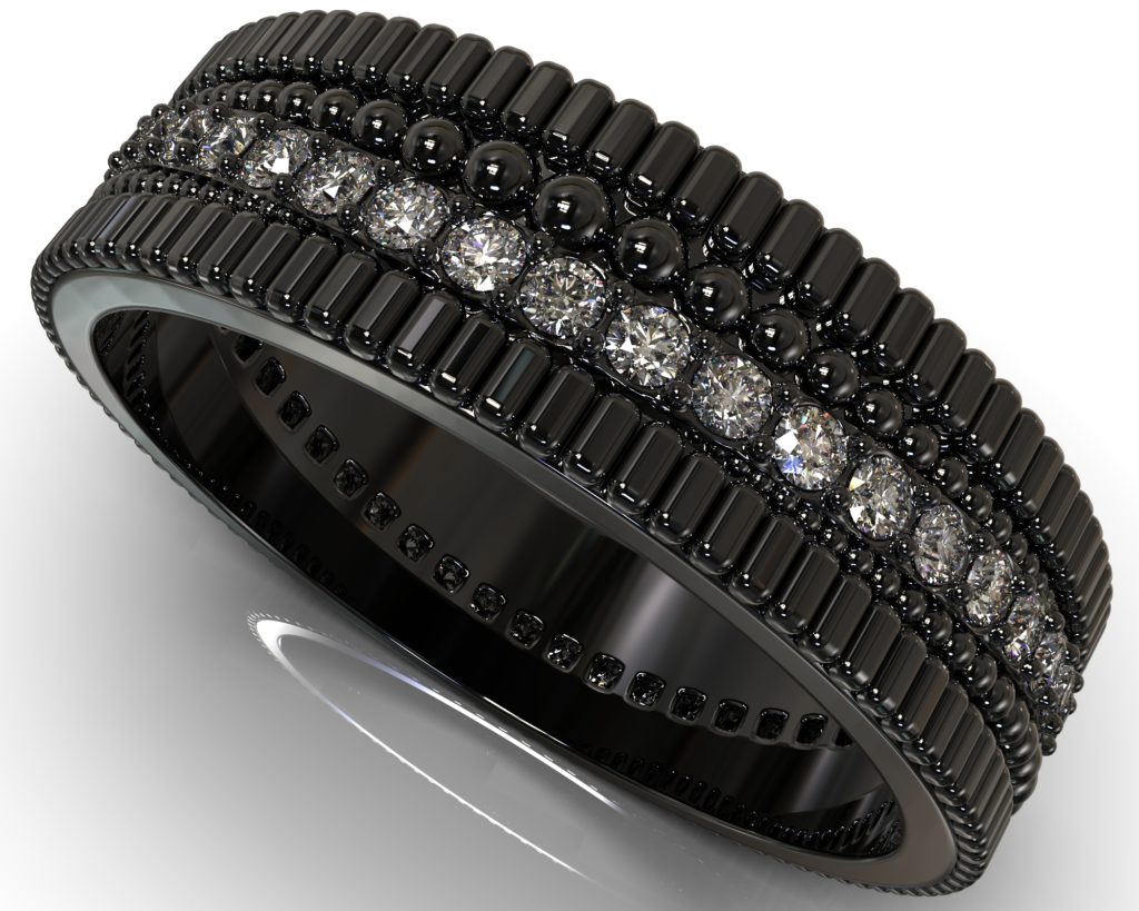 Black Gold Darwin Ring
