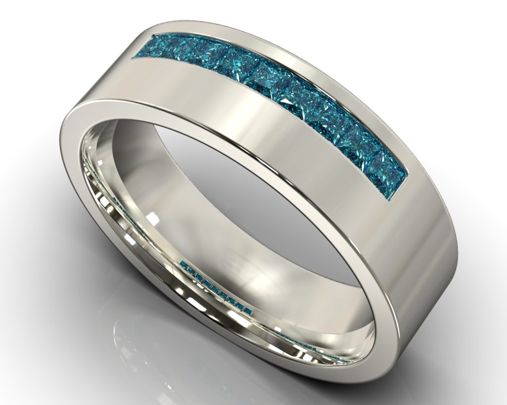 White Gold Voltaire Ring