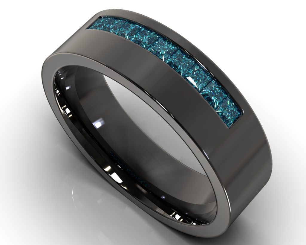 Black Gold Voltaire Ring