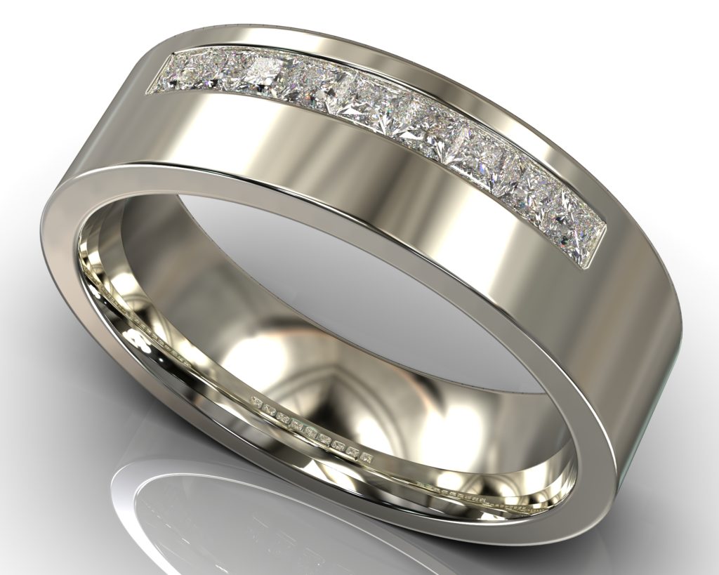 White Gold Voltaire Ring