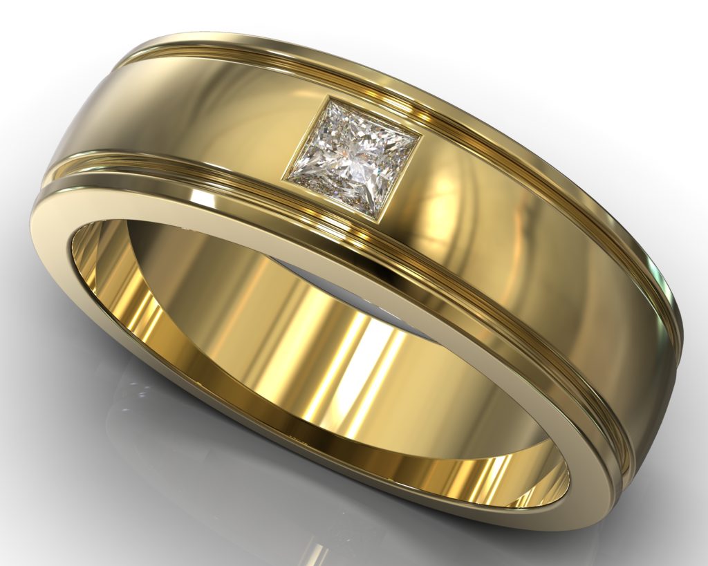 Yellow Gold Maxwell Ring