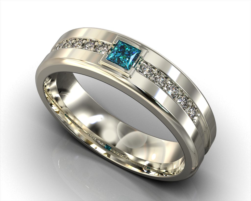 White Gold Pablo Ring