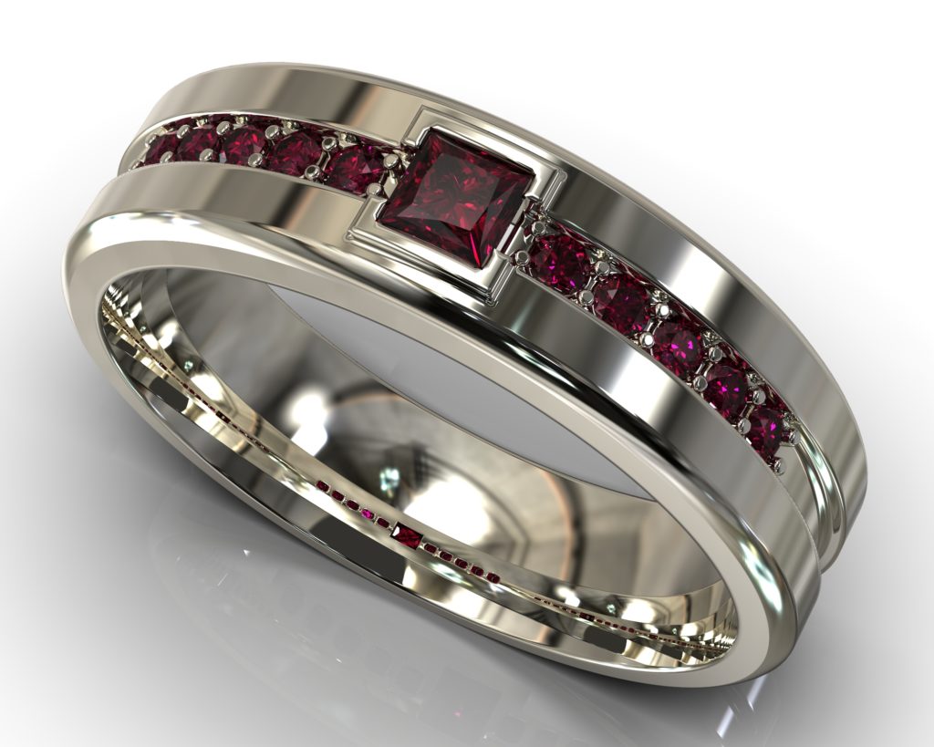 White Gold Pablo Ring