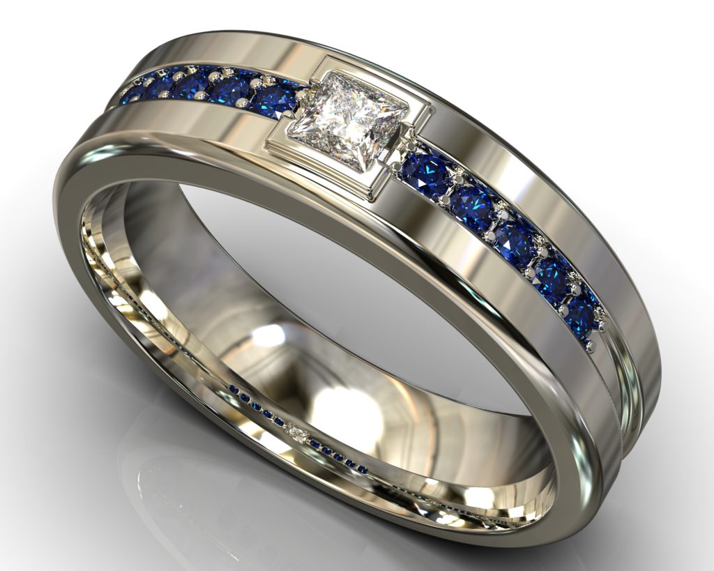 White Gold Pablo Ring